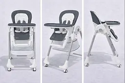 Стілець для годування CARRELLO Toffee CRL-9502/3 Space Grey /1/ - мініатюра 2