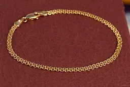 Браслет Xuping Jewelry бісмарк 18 см 3 мм золотистий