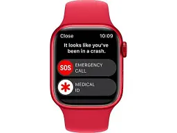 Смарт-годинник Apple Watch Series 8 GPS + Cellular 41mm PRODUCT RED Al. Case w. PRODUCT RED S. Band - M/L (MNV63) - мініатюра 3