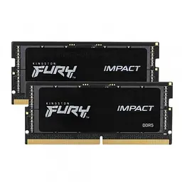 Пам'ять ноутбука DDR5 16GB KIT (8GBx2) 4800 FURY Impact Kingston teh0024805 - мініатюра 2