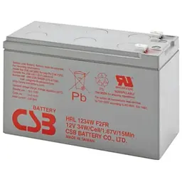 Батарея до ДБЖ CSB 12В 9Ач (HRL1234WF2FR) (HRL1234WF2FR)