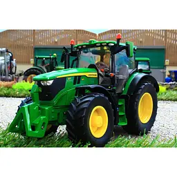 Модель Britains Трактор John Deere 6R 185 1:32 (43351) - мініатюра 3