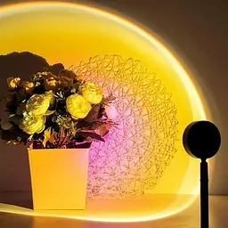 Проєкційний світильник заходу сонця — Sunset Lamp - мініатюра 6