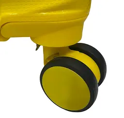 Валіза Madisson Snowball 42203 колір жовтий розмір маленький S - мініатюра 2