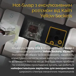 Клавіатура Ducky One 3 Cherry MX Red Matcha Cream DKON2108-RUAPXМAEGGC1 UA [126106] - мініатюра 10