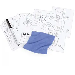 Парта-дошка Smoby Toys Магічна з аксесуарами 56х57х52 см синя (420224) - мініатюра 2