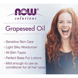 Олія виноградних кісточок Now Solutions Grapeseed Oil 118 мл - мініатюра 3