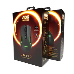 Мишка AOC GM170B LED USB Black (GM170B/LA) - мініатюра 11