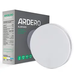 Світлодіодний накладний світильник Ardero AL801ARD 18Вт 5000K білий