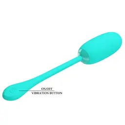 Віброяйце Pretty Love Julius Egg 18.6 см бірюзовий - мініатюра 7