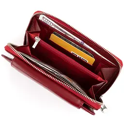 Жіночий шкіряний гаманець ST Leather 19х9,5х2,5 см acs0015407 - мініатюра 3