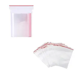 Пакети 100 шт 7x10 см із застібкою zip-lock