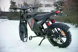 Електрофетбайк Corso Komodo MAX 20" (1200W 60V 21Ah) Чорний - мініатюра 6