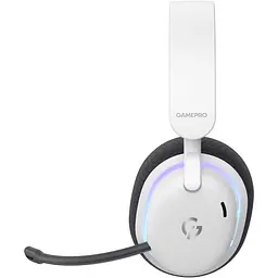 Навушники GamePro Asgard Bragi 7.1 RGB Tri-Mod White бездротові (HSW250W) - мініатюра 4