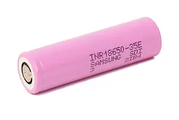 Акумулятор Samsung SDI INR18650-35E Li-Ion 3450mAh 8A - мініатюра 2