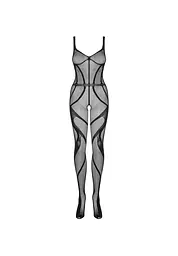 Бодистокінг Obsessive G336, S/M/L (чорний) - мініатюра 5