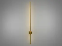 Бра настінне LED Diasha 2042/800 brass, Мінімалістичне, 7W, бронзове, IP20, 385 лм, металевий каркас, сучасний стиль для дому