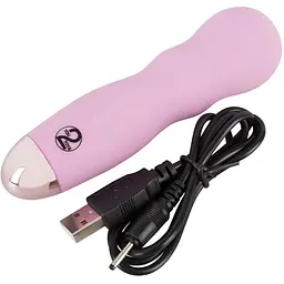 Мінівібратор Cuties Mini Vibrator rose - мініатюра 3