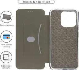 Чохол-книжка ArmorStandart G-Case для Xiaomi Redmi 12С/11A Blue [ARM65968] [83445] - мініатюра 2