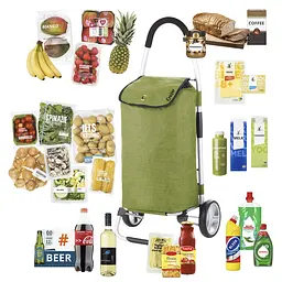 Cумка-візок ShoppingCruiser Foldable Green (650068) - мініатюра 8