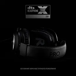 Навушники Logitech G PRO X Gaming Headset BLACK USB (981-000818) - мініатюра 2