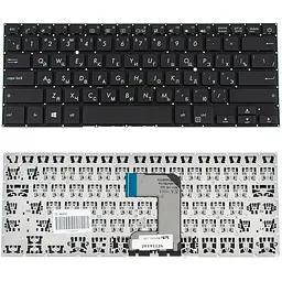 Клавіатура для ноутбука ASUS (E406 series) rus, black, без фрейма (оригінал) - мініатюра 2