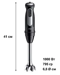 Блендер Braun (MQ 55755 MBK) - мініатюра 2