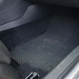 Килимки в салон EVA для Volkswagen Golf VI 2008-2012 з підп'ятником Чорно-Червоний кант 5 шт - мініатюра 7