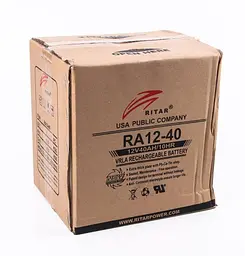 Акумуляторна батарея Ritar 12V 40AH (RA12-40) AGM - мініатюра 2