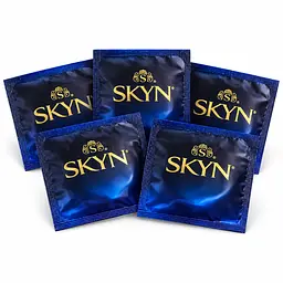Презервативи Skyn Extra Lube безлатексні 5 шт — поліізопренові презервативи з додатковою змазкою поштучно