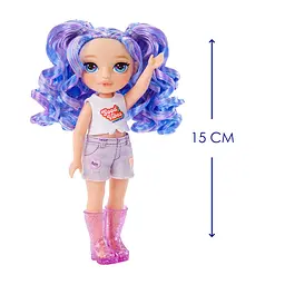 Фігурка Rainbow High серії Littles - Аметиста ігровий набір з лялькою  - мініатюра 3