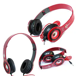Навушники накладні Kusen KS-611 ExtraBass червоні навушники з мікрофоном - мініатюра 6