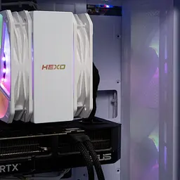 Комп'ютер HEXO Gaming Mainstream Pro (HGMP-7700N5070-32S1TWH) White / AMD Ryzen 7 7700 (3.8-5.3), 8 ядер / NVIDIA GeForce RTX 5070 / 32 ГБ (DDR5) / 1024 ГБ (SSD) - мініатюра 7