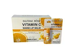 Бальзам для губ SULTANA ROSE 5г з екстрактом апельсину