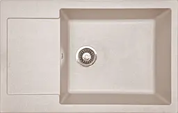 Кухонна мийка Adamant GENERAL avena 775x495x200 мм, з крилом 77,5 см