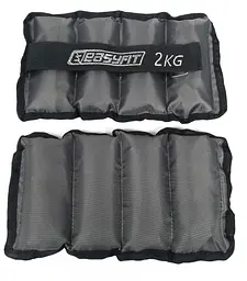 Обтяжувачі для ніг та рук з металом Metal 2 кг (пара) EasyFit fit0024809 - мініатюра 2