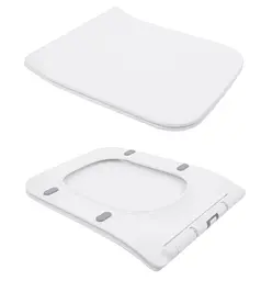 Унітаз підлоговий Qtap Crow Eco Rimless з сидінням Slim Duroplast/ Soft-close/ Quick Release QTCRO27W48750 - мініатюра 8