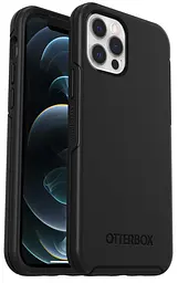 Чохол протиударний OtterBox Symmetry Series 77-65462 для iPhone 12 Pro Max (6.7") Black - мініатюра 2