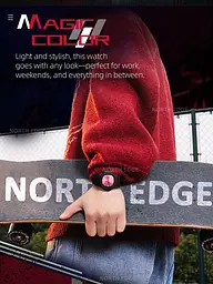 Наручний годинник чоловічий North Edge Volt 5 Bar Чорний (3563) - мініатюра 7