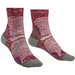 Шкарпетки Bridgedale Hike UL Endurance Crew Wmn Pattern Pink S (1053-710100.130.S)