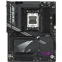 Материнська плата Gigabyte AM5 X870 Aorus Elite WIFI7, X870, 4xDDR5, Int.Video (CPU), 4xSATA3, 3xM.2, 1xPCI-E 16x 5.0, 2xPCI-E 16x, Realtek 2.5GbE, WiFi 7, Bluetooth 5.4, 8xUSB3.2/6xUSB2.0, 3xType-C, HDMI, ATX