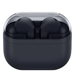 Bluetooth-гарнітура Samsung Galaxy Buds3 FE SM-R420 Чорний (SM-R420NZKASEK) - мініатюра 2