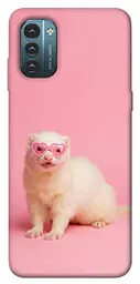 Чохол Demsky Білий тхір для Nokia G21