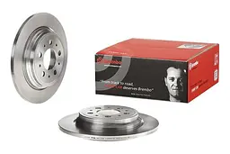 Диск гальмівний задній невентильований Volvo V70 I, S70, Xc70 I 95-07р Brembo (08.B273.10)