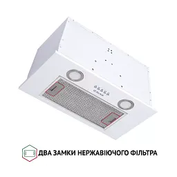 Витяжка повновбудована Perfelli BI 5652 WH 1000 LED - мініатюра 3