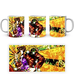 Кухоль GeekLand Неймовірні пригоди ДжоДжо JoJo's Bizarre Adventure Джотаро Куджо Колаж Промені JJ 02.422 330 мл білий - мініатюра 3
