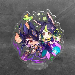 Акрилова колекційна фігурка Chibi Геншин Імпакт - Genshin Impact Сайно та Тігнарі 10 см - мініатюра 2