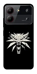 TPU чохол Demsky Wolf medallion для ZTE Blade A54 4G