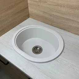 Кухонна мийка Adamant Circum 500x425x180 білий 631223, Білий - мініатюра 3
