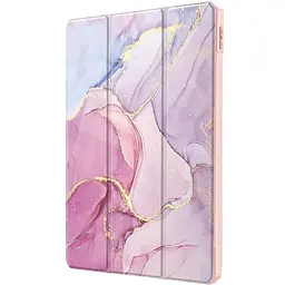 Чохол-книжка BeCover Soft Edge TPU з кріпленням для стілусу для Xiaomi Redmi Pad SE 8.7" Pink Marble (712576) - мініатюра 3